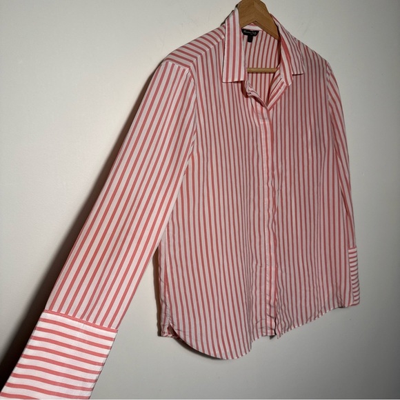 Massimo Dutti Pink Button Down Shirt - Picture 2 of 7